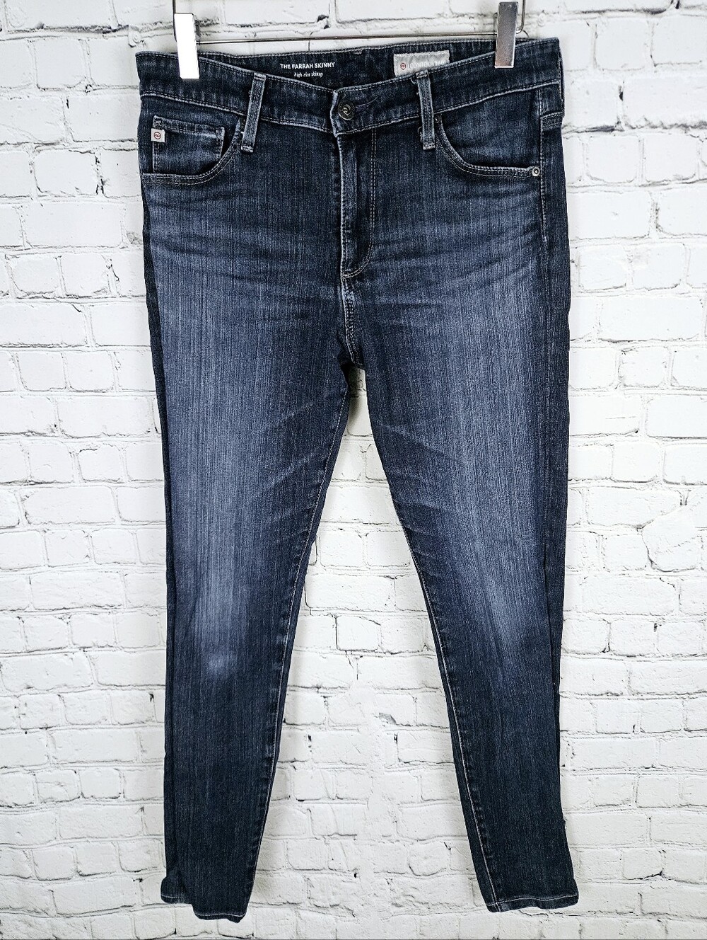AG ADRIANO GOLDSCHMIED | The Farrah Skinny high waist skinny jeans